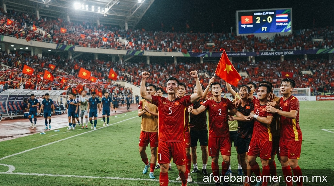 Việt Nam vs Thái Lan: Lợi thế 2-0 và giấc mơ bảo vệ ngôi vương ASEAN Cup 2026